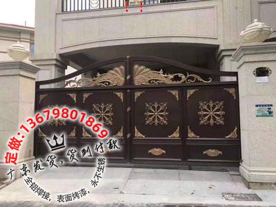 门业图片-防盗门院子大门图片可免费设计4006图片
